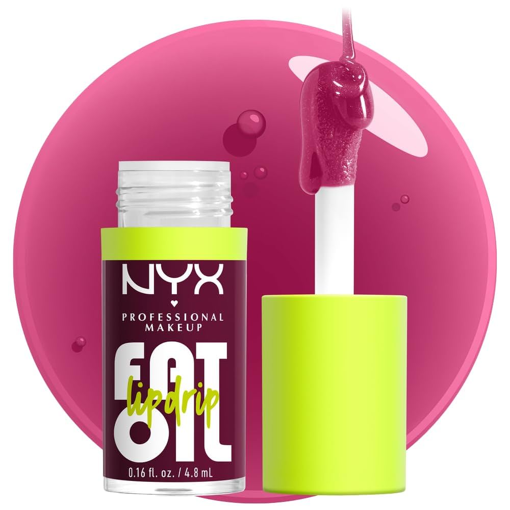 Fat Oil Lip Drip, Moisturizing, Shiny and Vegan Tinted Lip Gloss - that´s chic