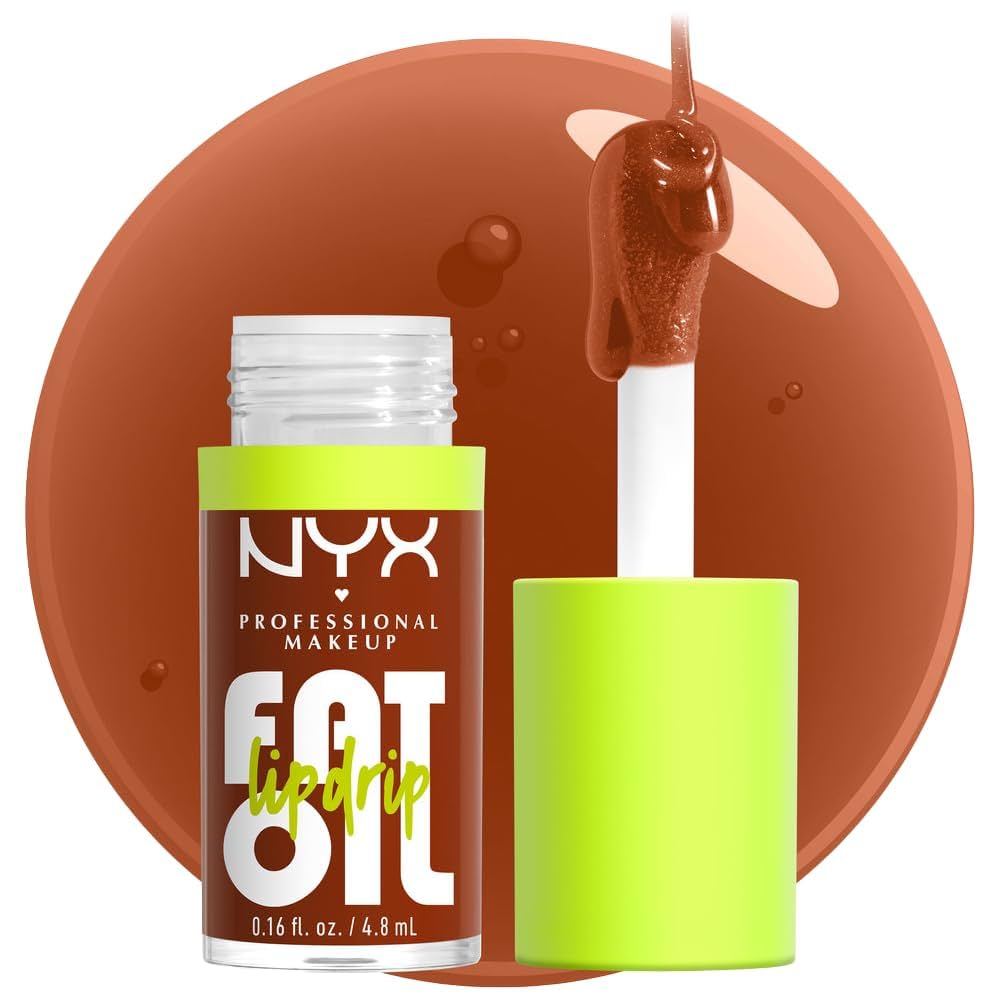 Fat Oil Lip Drip, Moisturizing, Shiny and Vegan Tinted Lip Gloss - Scrollin'