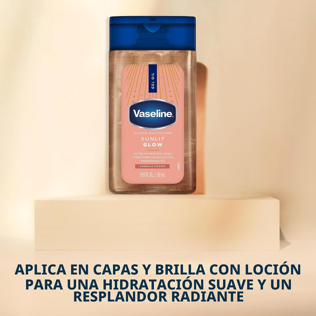 Vaseline Glazed and Glisten Sunlit Glow 50ml