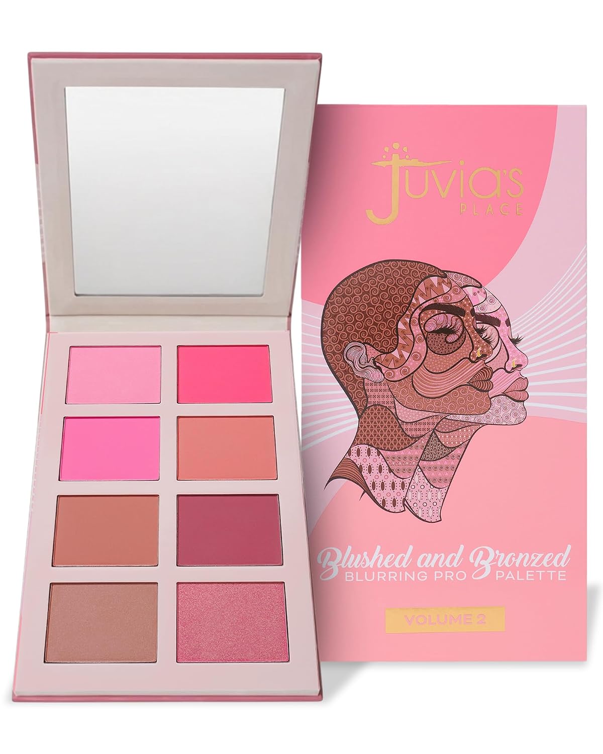 Juvia's Place Blushed & Bronzed Blurring Pro Palette Volumen 2