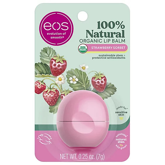 Eos Strawberry Sorbet Lip Balm