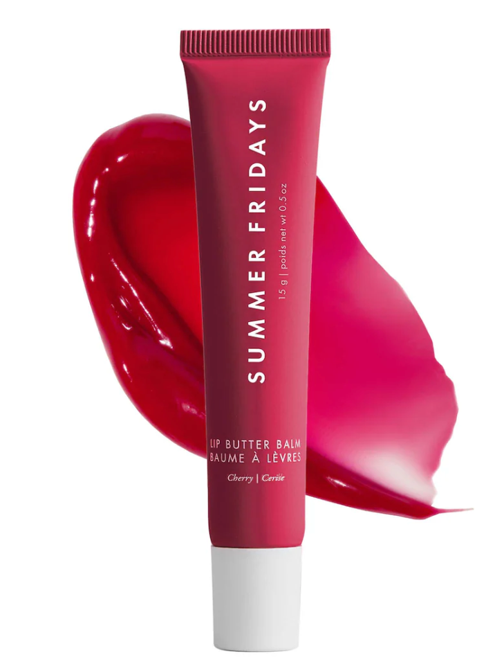 Summer Fridays Lip Butter Balm for Hydration & Shine- cherry