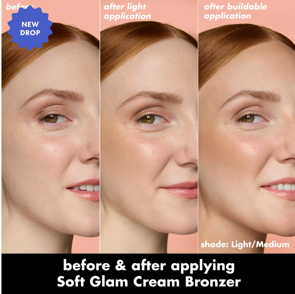 Soft Glam Cream Bronzer - Light/Medium