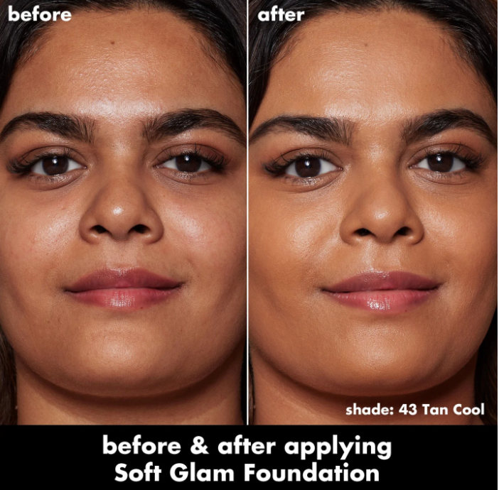 Soft Glam Satin Foundation 43 Tan Cool