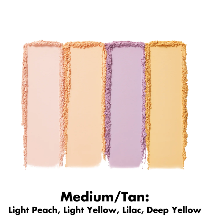 Set It Bright Powder Quad - Medium-Tan