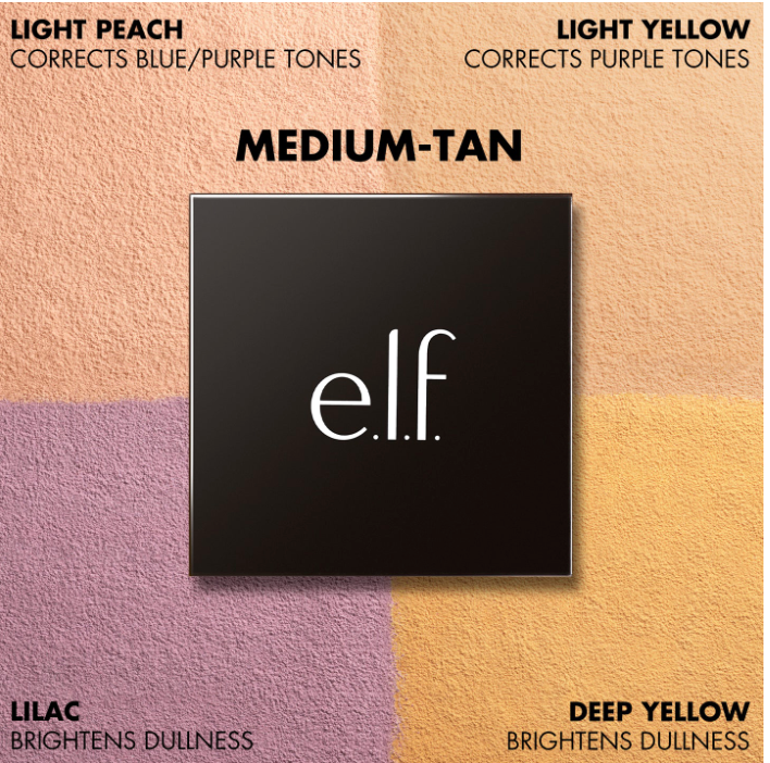 Set It Bright Powder Quad - Medium-Tan