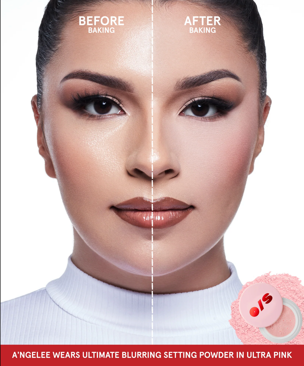 ONE/SIZE by Patrick Starrr Mini Ultimate Blurring Setting Powder Ultra Pink (SIN CAJA)