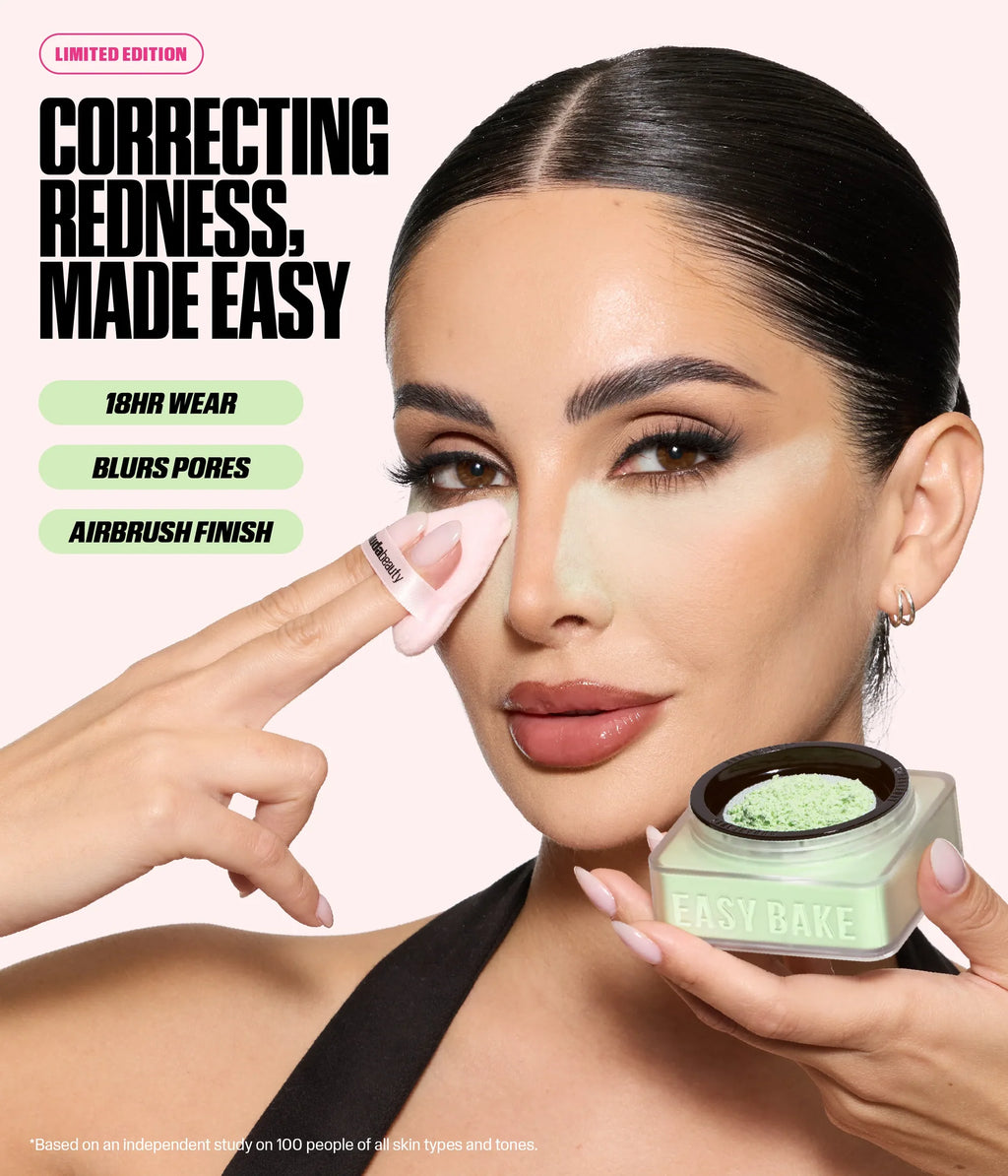 SETTING POWDER HUDA - Matcha Milk Cake