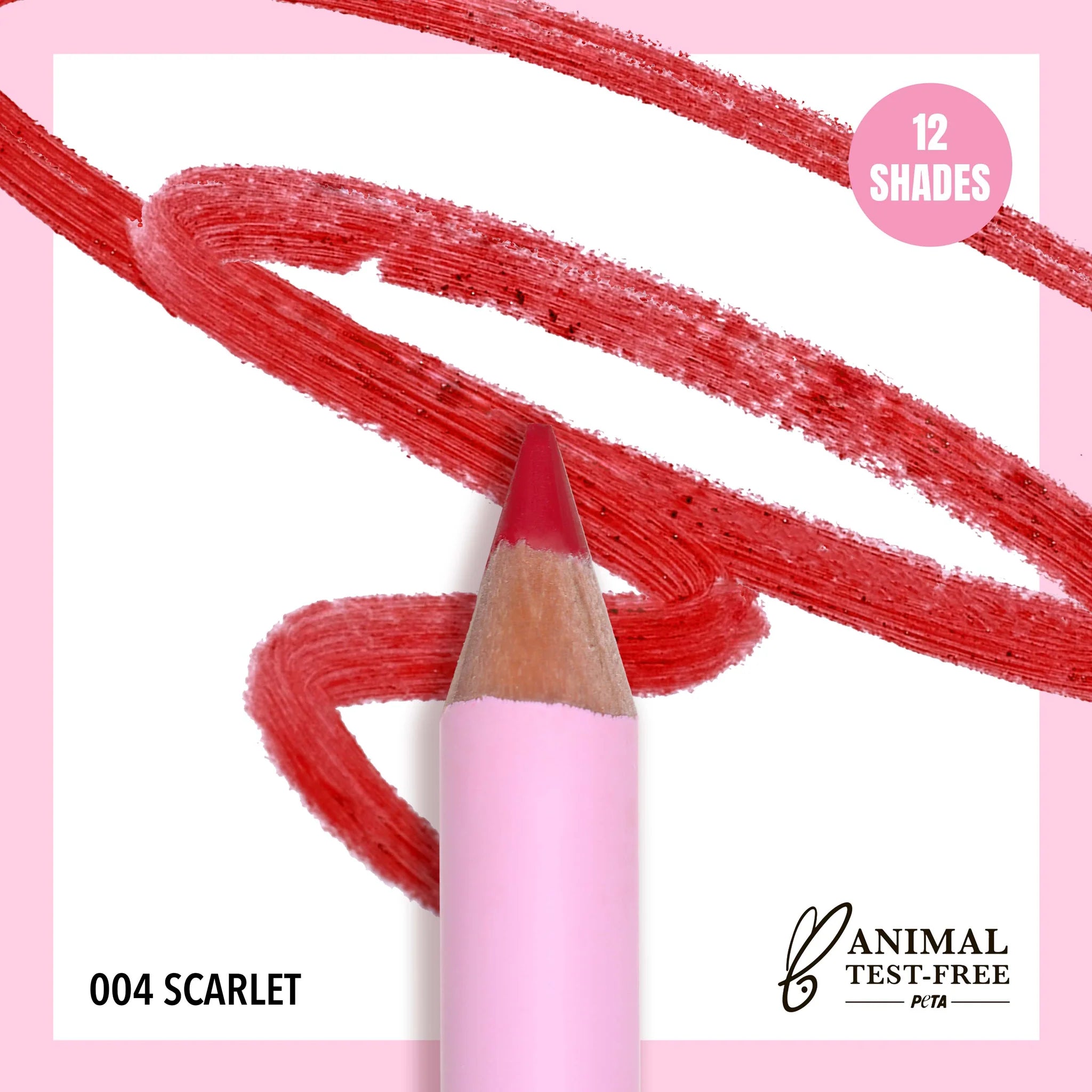 LAPIZ MOIRA 004 SCARLET