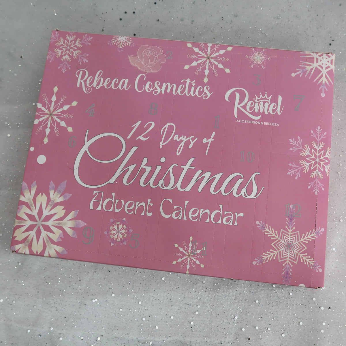 RESERVA: 12 Days of Christmas Advent Calendar - Remel x Rebeca Cosmetics 🎁🌷👑 Pedidos salen a partir del 30 de Noviembre
