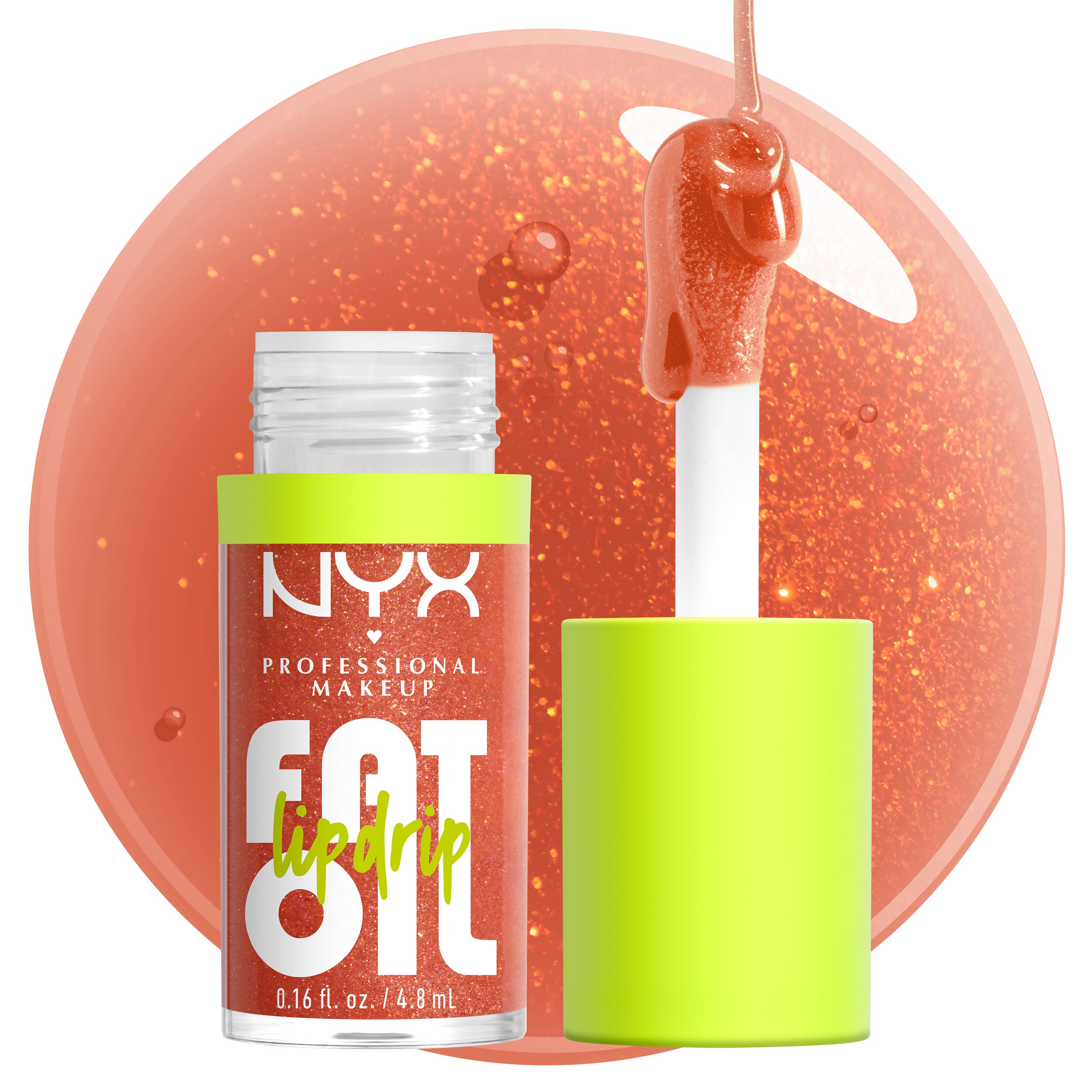 Fat Oil Lip Drip, Moisturizing, Shiny and Vegan Tinted Lip Gloss - Follow Back