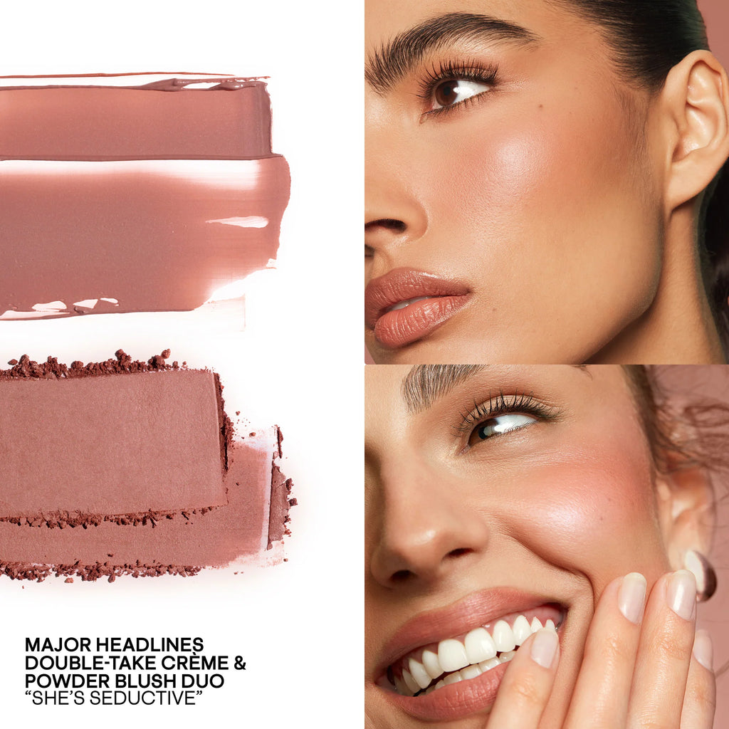 Patrick Ta Major Headlines Double-Take Crème & Powder Blush Duo She's Seductive