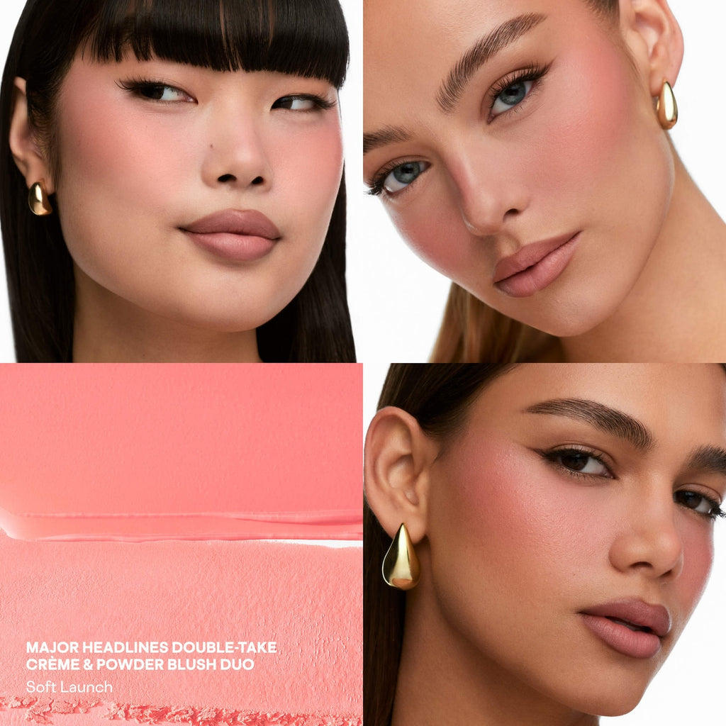 Major Headlines Double-Take Crème & Powder Blush Duo - SOFT LAUNCH