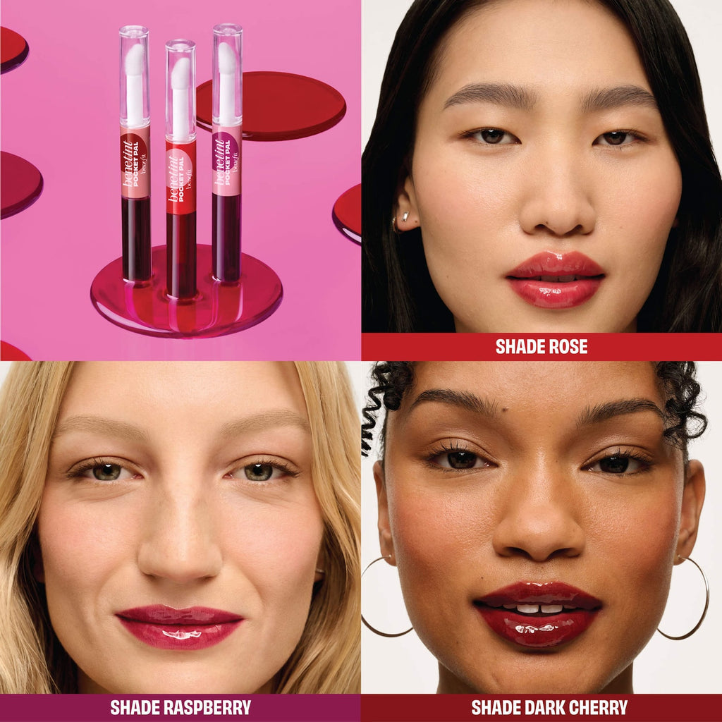 Benetint Pocket Pal Dual-Ended Longwear Lip Stain, Cheek Tint, and Gloss